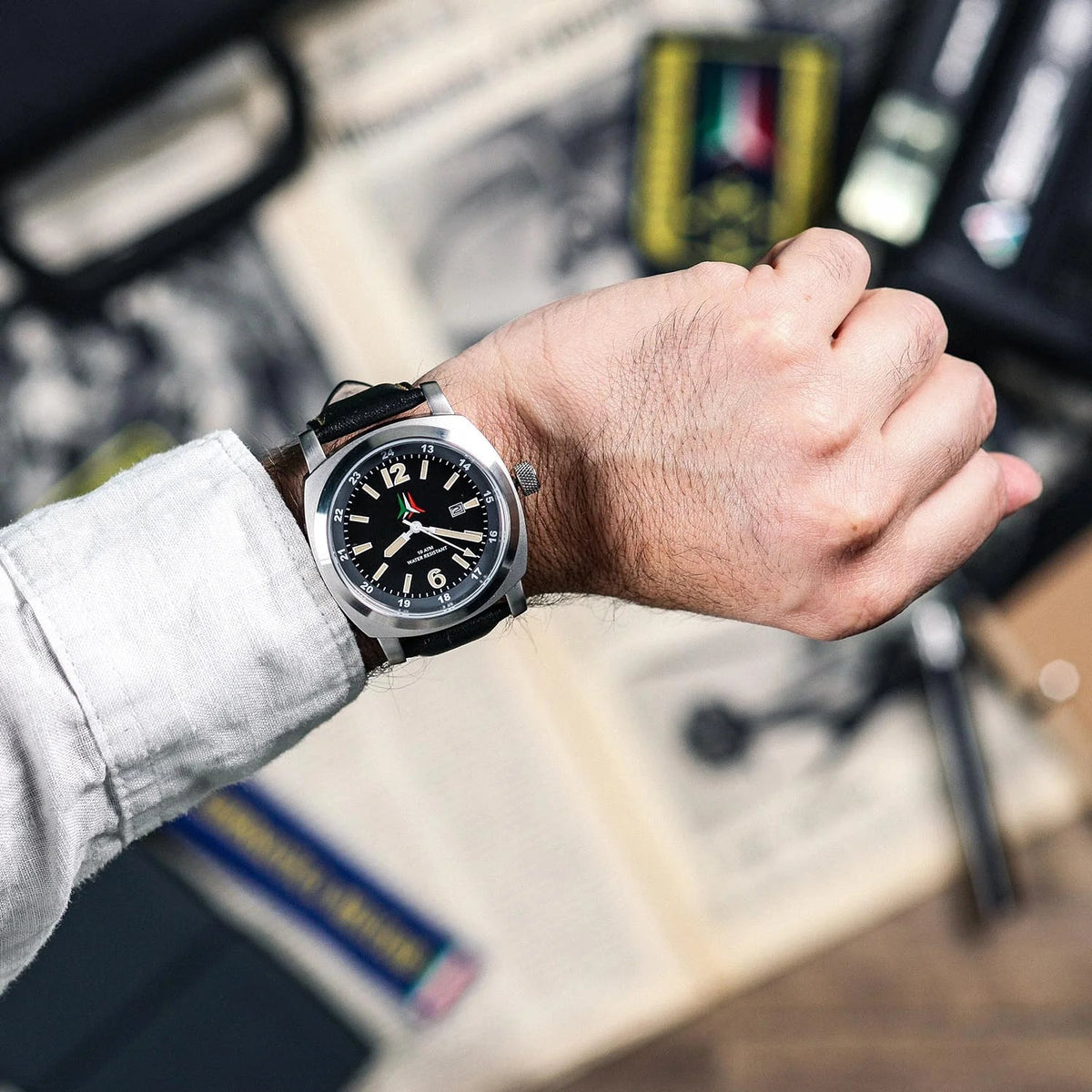 Papa - Orologio Frecce Tricolori - Pelletteria Domizio