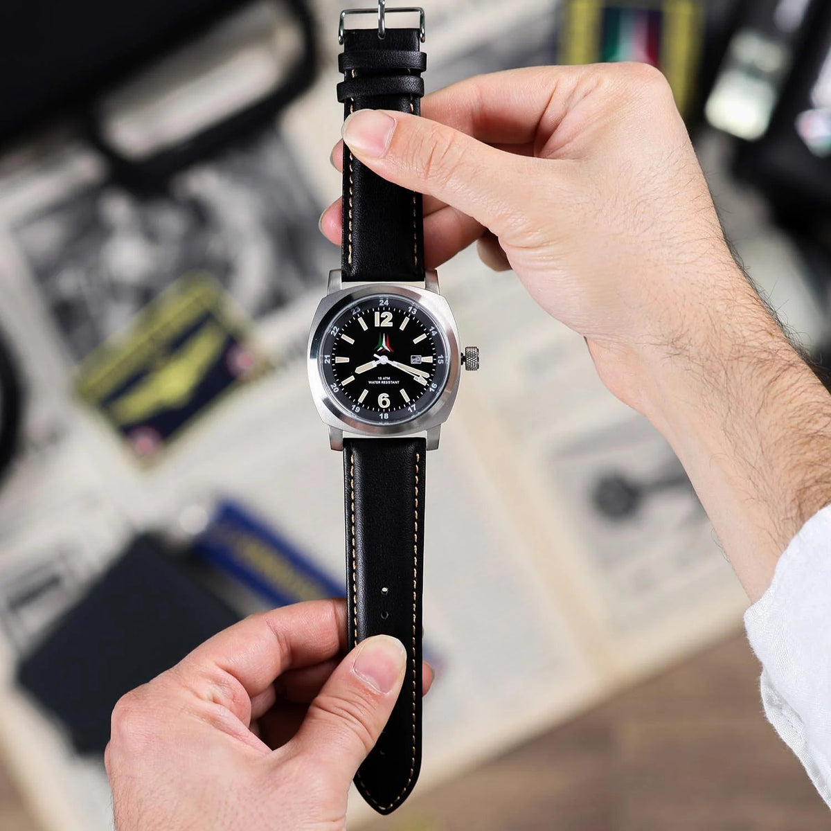 Papa - Orologio Frecce Tricolori - Pelletteria Domizio