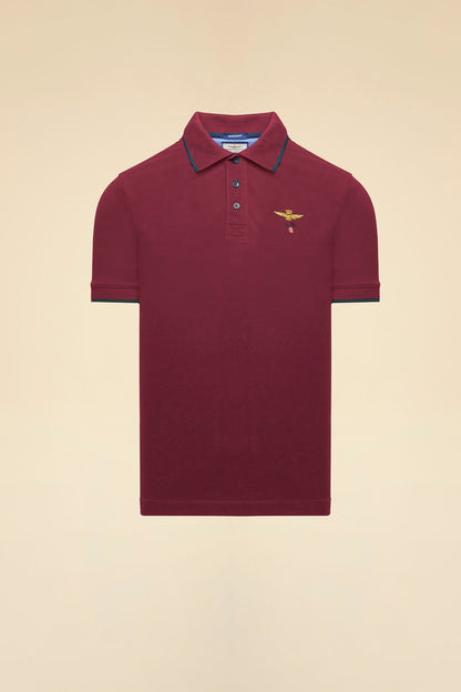 Polo basica manica corta in cotone - Pelletteria Domizio