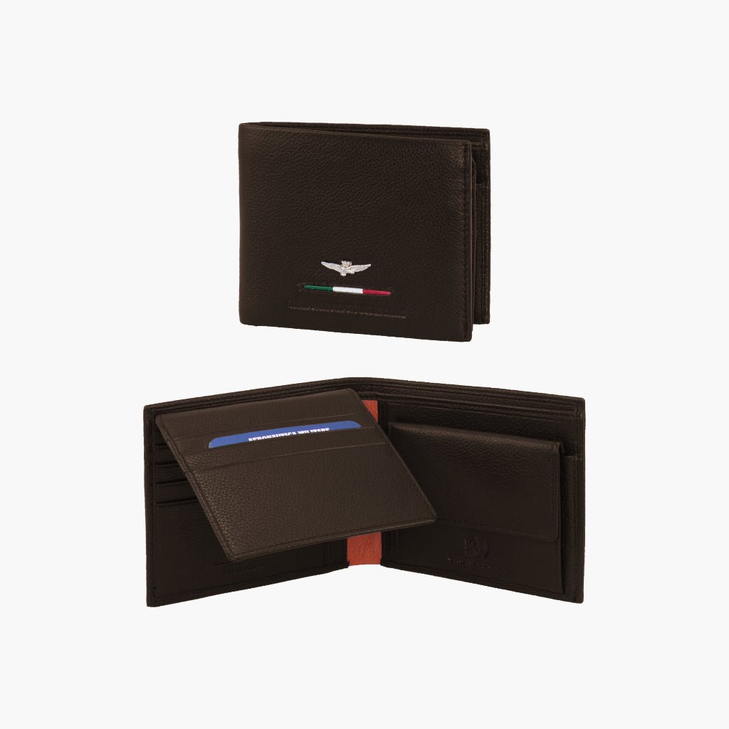 Portafoglio uomo con patta linea Fighter AM 152 - Pelletteria Domizio