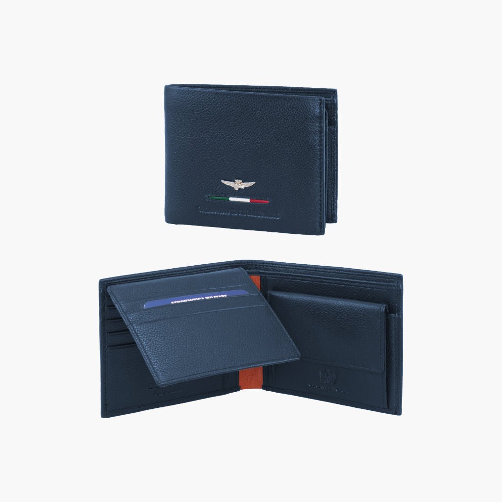 Portafoglio uomo con patta linea Fighter AM 152 - Pelletteria Domizio