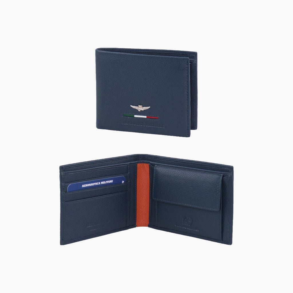Portafoglio uomo in pelle linea Fighter AM 151 - Pelletteria Domizio