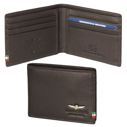 Portafoglio uomo in vera pelle linea Flag AM 100 - Pelletteria Domizio