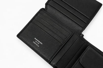 Portafoglio uomo Nannini Firenze 100% pelle - Nero - Pelletteria Domizio