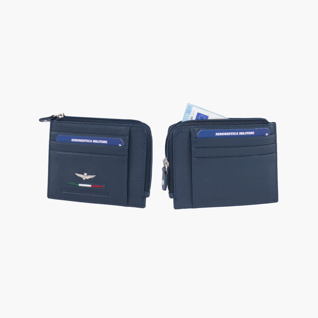 Portafoglio uomo piatto linea Fighter AM 153 - Pelletteria Domizio