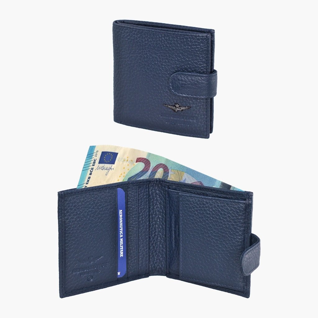 Portafoglio uomo tascabile in pelle Soft AM 184 - Pelletteria Domizio