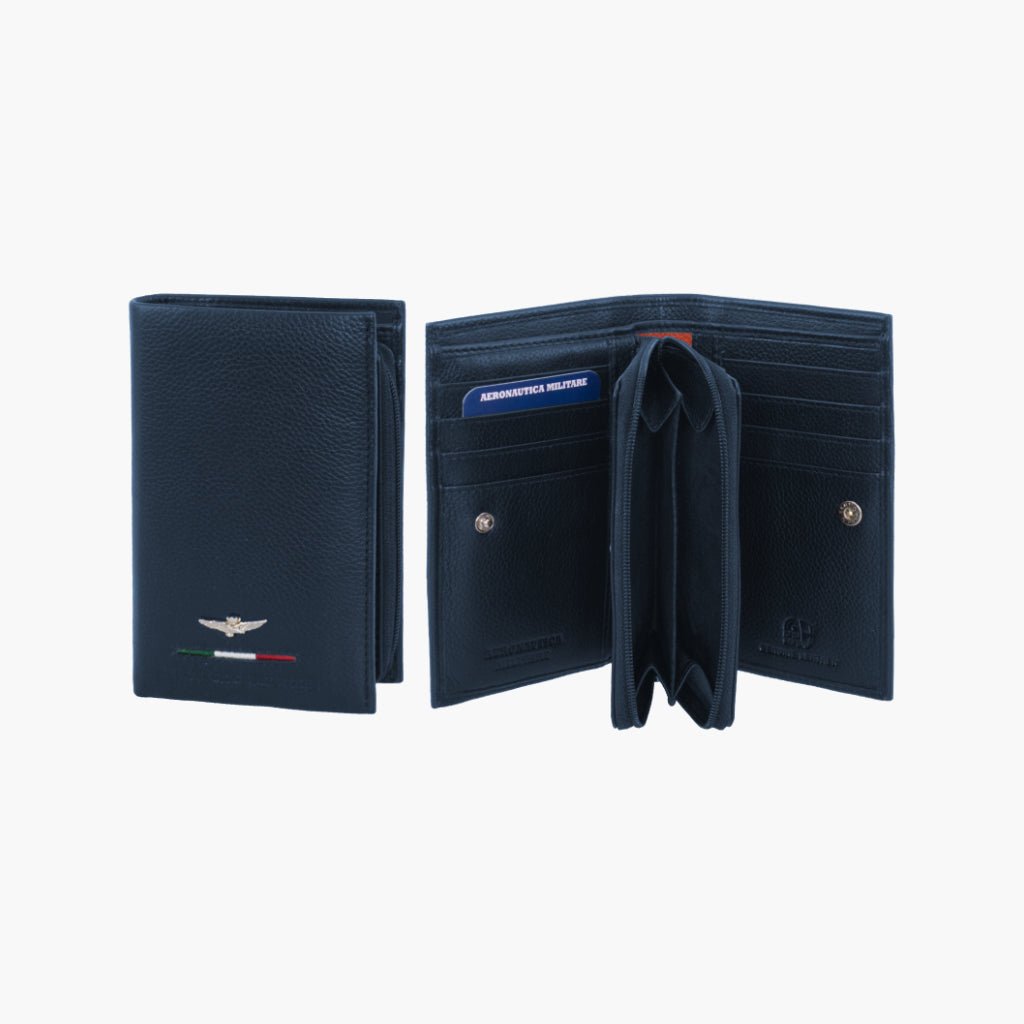 Portafoglio verticale linea Fighter AM 156 - Pelletteria Domizio