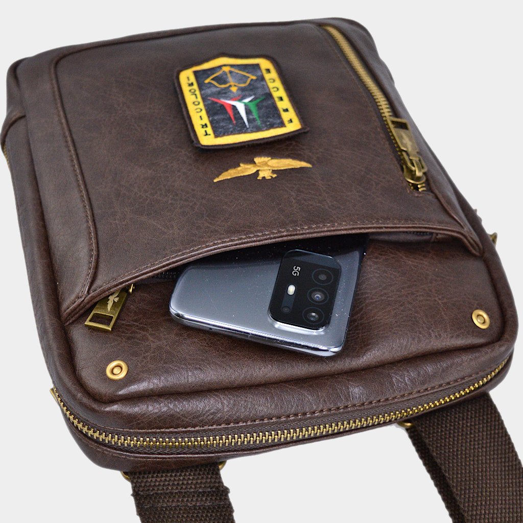 Tracolla porta Tablet linea Pilot AM 471 - Pelletteria Domizio