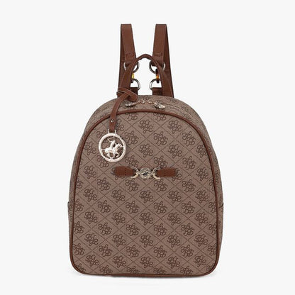 ZAINO DONNA BEVERLY HILLS POLO CLUB Art 4662 Marrone - Pelletteria Domizio