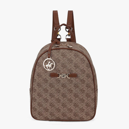 ZAINO DONNA BEVERLY HILLS POLO CLUB Art 4662 Marrone - Pelletteria Domizio