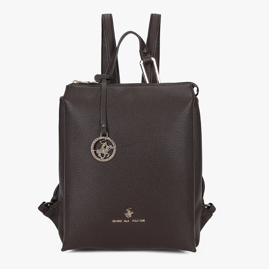 ZAINO DONNA BEVERLY HILLS POLO CLUB Art 4672 Moro - Pelletteria Domizio