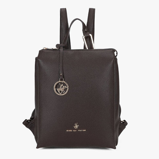 ZAINO DONNA BEVERLY HILLS POLO CLUB Art 4672 Moro - Pelletteria Domizio