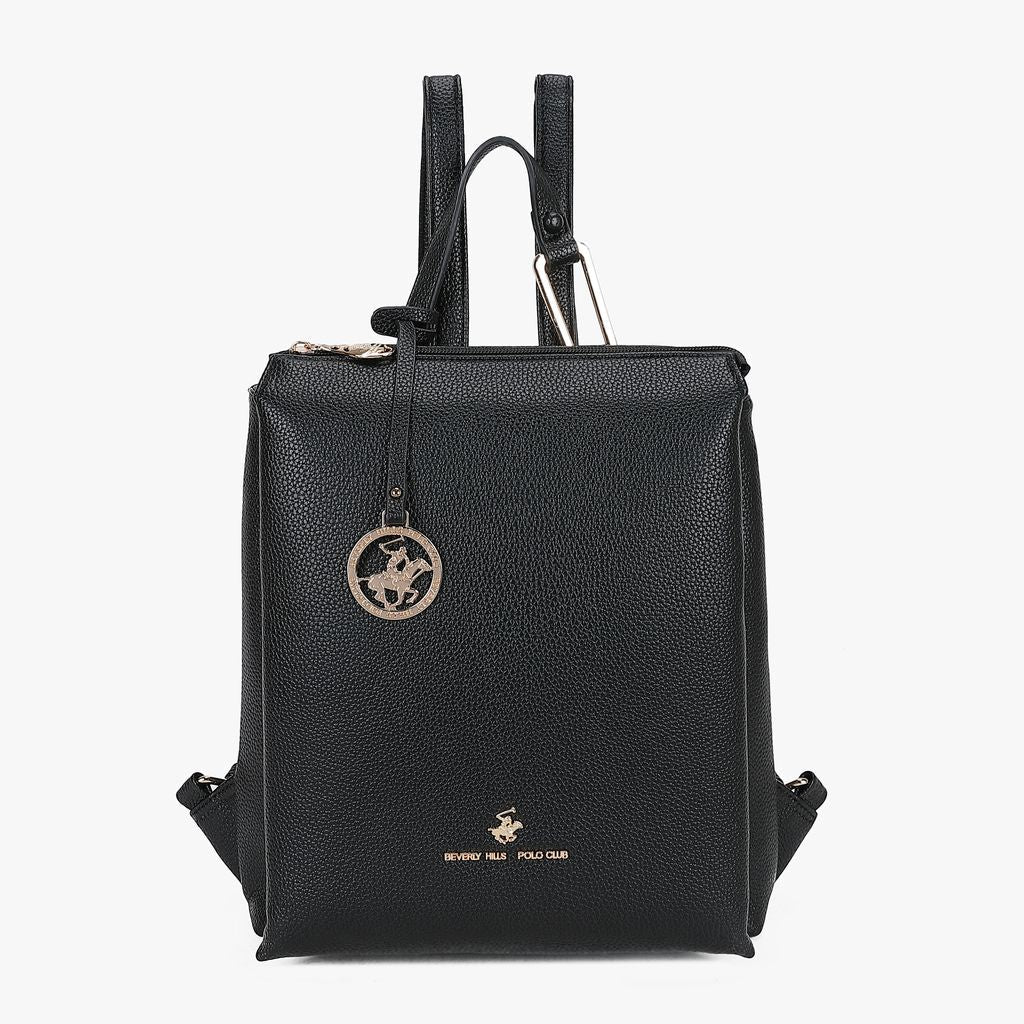 ZAINO DONNA BEVERLY HILLS POLO CLUB Art 4672 Nero - Pelletteria Domizio
