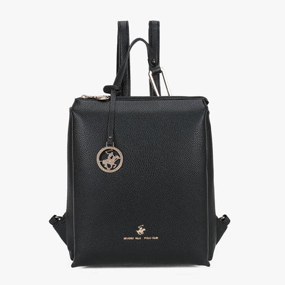 ZAINO DONNA BEVERLY HILLS POLO CLUB Art 4672 Nero - Pelletteria Domizio