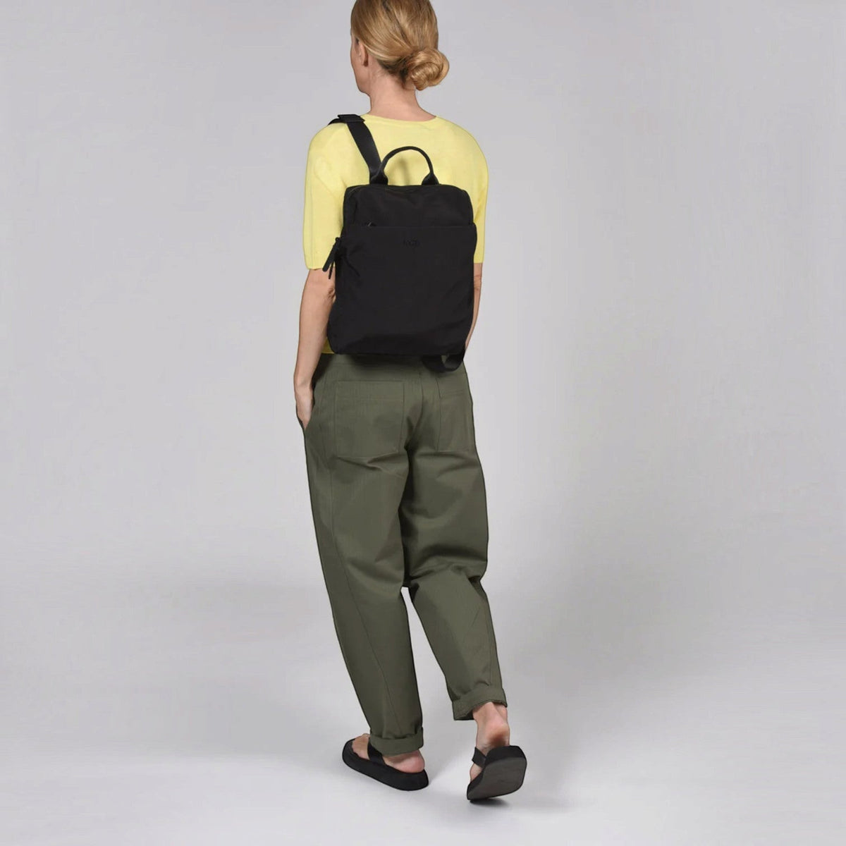 Zaino piccolo KCB Bind 3660 Nero - Pelletteria Domizio