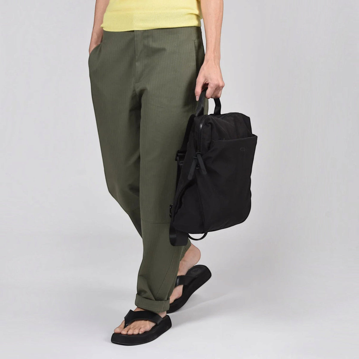 Zaino piccolo KCB Bind 3660 Nero - Pelletteria Domizio
