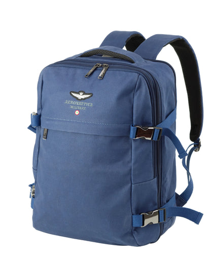 Zaino porta PC espandibile in canvas linea New City AM543 - Pelletteria Domizio