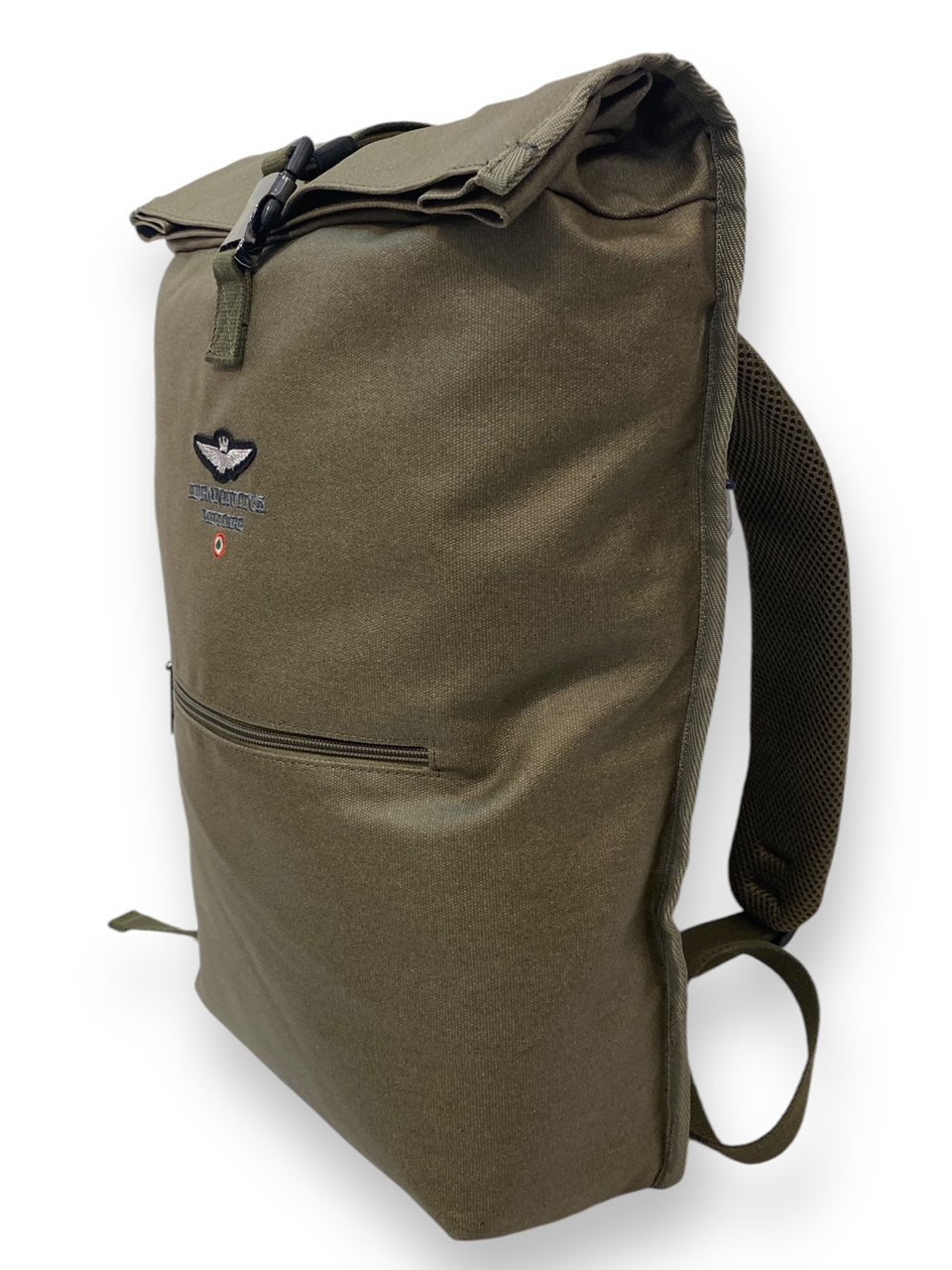 Zaino roll top in canvas linea New City - Pelletteria Domizio